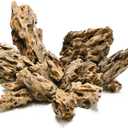 Unocho Aquarium Stone Rocks Dragon Stone 10lb Aquarium Decor Rocks Aquascaping Stone Fish Rocks for Aquariums Landscaping Model Tank Decoration Paludarium Amphibian Enclosures(2-6 inches)