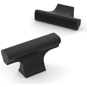 10 Pack Matte Black Kitchen Cabinet Knobs for Dresser Drawers