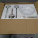 XIEDUN Bathroom Vanity Light White 3 Light