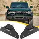 Front Bumper Fog Light Mount Brackets Fog Light Mount Brackets for 3 Inch LED Pod Compatible with Ford Bronco 2021-2024 (NOT for Bronco Sport)
