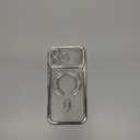 Magnetic Glitter Case for iPhone 17 Pro Max 6.9 [Compatible with MagSafe] [Built-in Lens Protector] Clear Sparkle Diamond Camera Protection Phone Case for iPhone 17 Pro Max Women Girls - Black