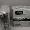 Depend Real Fit Adult Diapers, Incontinence Underwear for Men, Disposable, Maximum Absorbency, Small/Medium, Grey, 56 Count (2 Packs of 28)