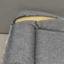 EMPSIGN Dog Crate Pad - Reversible Kennel Mat (Cool & Warm), Machine Washable, Cozy Star Pattern Sleeping Pad for Small Medium Large Dogs, All-Season Pet Bed, Suitable for 30"x20" Dog Crate, Grey (M (29.1"x17.7"x1.1"))