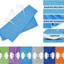 Cooling Towel,Vofler [6 Pack] Cool Towels Microfiber Chilly Ice Cold Head Band Bandana Neck Wrap (40"x 12") for Athlete Men Women Youth Kids Dogs Yoga Outdoor Golf Running Hiking Sports Camping Travel (Blue/Purple/Green/Gray/Dark Blue/Orange)