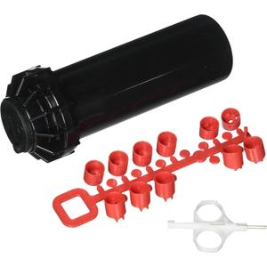 K-Rain RPS75 3/4" Gear Drive Rotor 5" Pop-Up | 22' - 51' Spray Distance, 40 - 360 Arc Spray Pattern | Includes Install Kit
