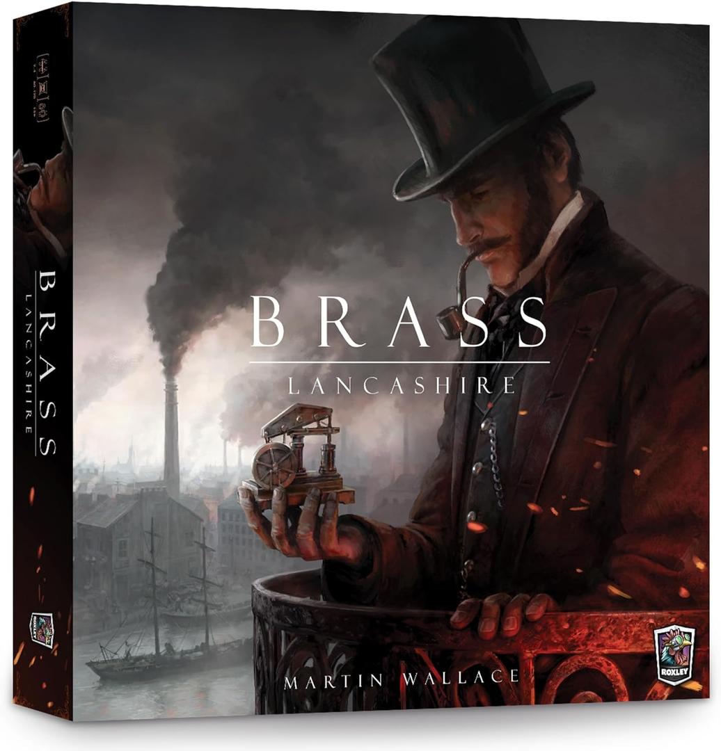 Brass: Lancashire - an Economic Strategy Game for 2-4 Players | Top 20 Board Game on Board Game Geek | Ages 14+ | Plays in 60-120 Minutes