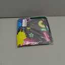 Oigco 3 Pcs Neon Tablecloth, Neon Party Decorations Let's Glow Table Cover for Birthday Glow in The Dark Party Supplies, 54 x 108 Inch