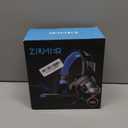 ZIUMIER Gaming Headset for PC, PS4, PS5, Xbox One, Xbox Series S/X, Switch, Noise Canceling Microphone, Stereo Surround Sound, 3.5mm Wired Gaming Headphones (Blue)