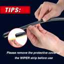 IceXsonw 3 Wipers Windshield Wiper Blades Replacment for Volkswagen VW Tiguan 2017 2016 2015 2014 2013 2012 2011-2007-OEM Automative Windshield Wiper Blades 24"/21"/13" (Top Lock)