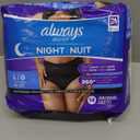 Always Discreet Adult Incontinence Overnight Underwear for Women, Large, Up to 100% Bladder Leak Protection, 14 Count