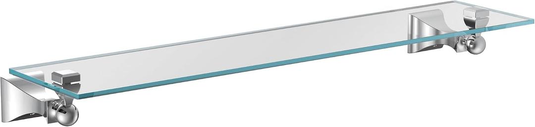 Moen DN8390CH Retreat Glass Vanity Shelf, Chrome
