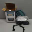 Electric Lunch Box Food Heater, 3 in 1 Ultra Quick Heated Lunch Boxes for Adults, 12V/24V/110V Portable Food Warmer for Car/Truck/Office With Fork Spoon and Insulated Carry Bag (Gray)