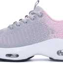 Women's Walking Shoes Slip On Tennis Sneakers Easy Put On Athletic Shoes for Ladies US 6-10.5