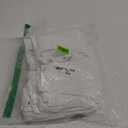 Lacoste Men's 100% Cotton Regular Fit V-Neck Undershirt, 3-Pack (X-Large, White)