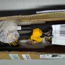 4-in-1 Pole Saw & Electric Pruning Shears, 6 Inch Mini Chainsaw for Tree Trimming, Cordless Pruning Shears with 9.5ft Max Extension Pole, 2 x 4.0Ah Battery Powered Pole Saw Pruner for Garden (Yellow)