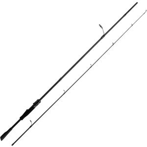 Fishing Rod, M1 Series Spinning & Baitcaster Rod 24T Carbon Fiber One Piece or Two-Piece Rod Fast/Moderate Fast Action Fuji O+A Guide Rings Cabon Fiber Handle+EVA Grip
