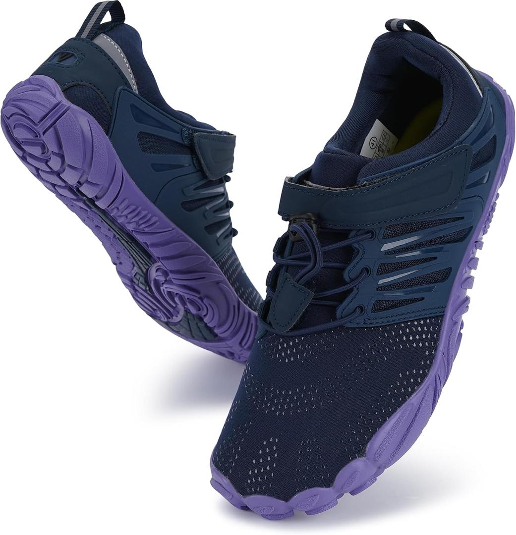 WHITIN Women's Minimalist Barefoot Trail Running Shoes | Wide Toe Box, 37