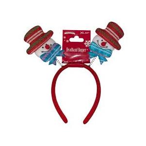 Christmas Headband Boppers – Snowman