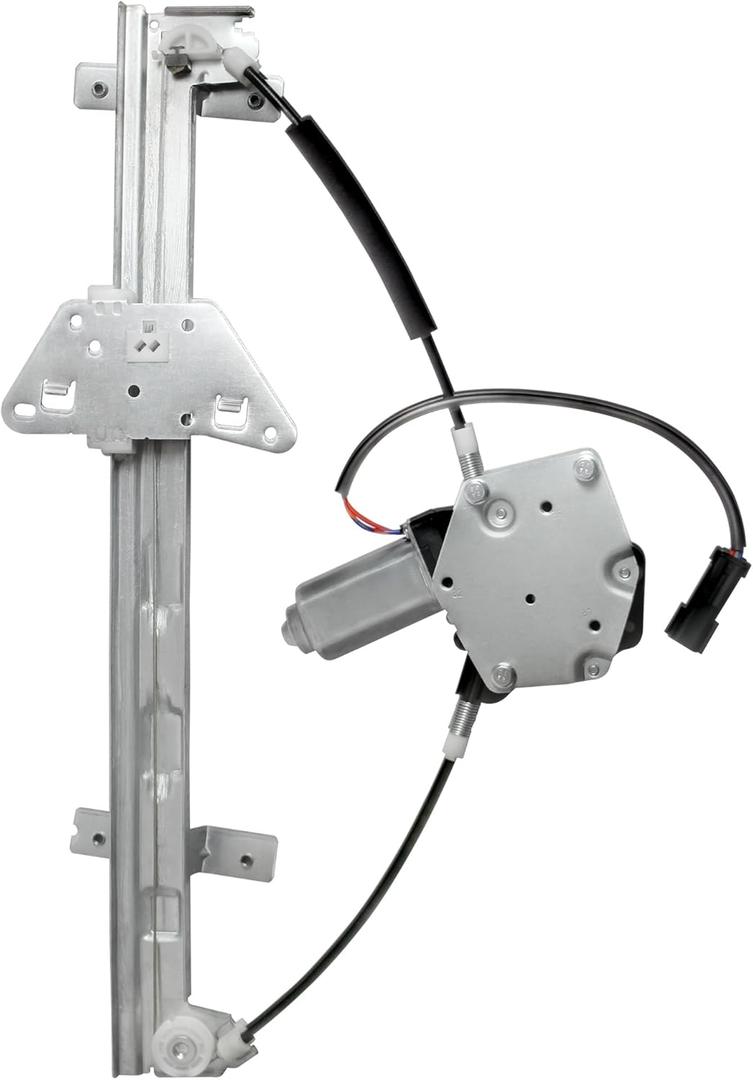 BOXI Rear Left Driver Side Power Window Regulator with Motor for DOD-ge Dakota Quad Cab 2000-2004 / for DOD-ge Durango 1998-2003 Replace 55256495AF