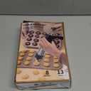 Cookie Press Gun Black - Spritz Cookie Press Kit with 13 Discs & 8 Piping Tips | Perfect for Thanksgiving Christmas, Baking & Cake Decorating