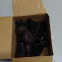 Chair Leg Floor Protectors for Hardwood Floors Felt Furniture Pads Silicone Caps Anti-Scratch Reduce Noise Round 16 Pack Black Round Small Fit 1/2" to 3/4" (14-19mm)