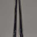 Wellgoods 2-Pack Adjustable Tension Rods 40-70cm - Black | Heavy Duty No Drill Shower Curtain Rods | Spring-Loaded Closet, Kitchen, Bathroom Organizer