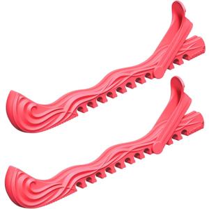 Ice Skate Guards, Hockey Shoes Ice Skate Blade Covers, Adjustable Buckles Ice Skating Protector Figure Skate Guards Ice Hockey Accessories for Ice Skating Hockey Figure Skates (Small, Pink)