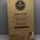 Regalo Safety 29-38.5" Baby Gate for Doorways & Bottom of Stairs, Pressure Mounted Baby Gate with Door for Babies, Toddlers & Pets, Tested & Safe for 30 Years, American Designed, American Owned, White