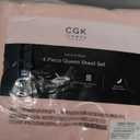 Queen Size 4 Piece Sheet Set - Comfy Breathable & Cooling Bed Sheets Set - Hotel Luxury Bedding for Women, Men, Kids, Teens, Boys & Girls - Deep Pockets, Soft and Wrinkle Free - Oeko-Tex - Baby Pink