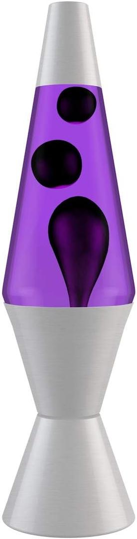 Purple & Black Lava Lamp - 14.5" by Toy Joy