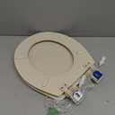 KOHLER 4639-RL-47 Cachet ReadyLatch Round Toilet Seat Soft Close, Almond