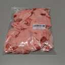 Women Floral Off Shoulder Tops,Mesh Long Sleeve and Ruched Slim Fit Going Out Top (Pink, XXL)