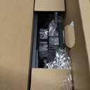 Shower Caddy Corner with Soap Holder, No Drilling Shower Shelves-Rustproof, Adhesive Shower Organizer Corner for Dorm. Black, 4-Pack