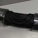 Upgrade Round Commode Potty Training Mats for Boys, Toilet Training Mats, Potty Training Toilet Rugs, Toilet Rugs u Shaped Washable, Toilet mats for Bathroom(4 Pack, Black)