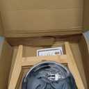 Dog Bowl Slow Feeder - 12-inch Tall, Elevated, Raised Single Food Station with Stand and Slow Feeder Insert, Suitable for Treats, Wet/Dry Pet Foods