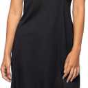 Vanity Fair Women's Anti-Static Nylon Full Slips for Under Dresses (Large, Lace - 26" - Black)