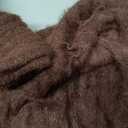 ELLEVEN Off The Shoulder Sweater Tops for Women Oversized Cozy Pullover Cable Knit Cute Sweaters One Shoulder Going Out Top Sexy Trendy Clothing Long Sleeve Lightweight Fall Winter Brown Large