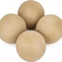 Stanbroil Ceramic Balls - 6" Round Fire Stones for Fire Pit Fire Bowl and Fireplace - Set of 4, Beige