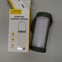 Glocusent 106 LED Camping Lights, Up to 80Hrs, 5000mAh Camping Lantern Rechargeable with 5 Brightness 3 Modes & SOS, IP68 Waterproof, Max 1200LM, Lanterns for Power Outages Hiking Emergency Hurricane (Green)