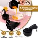 17Pcs Stainless Steel Kitchen Utensils Set - Metal Cooking Utensils Set with Rotatable Holder, Heat Resistant Stainless Steel Utensil Set with Spatula Set, Ladle, Skimmer, Spoons, Pasta Server