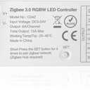 ZigBee 3.0 LED Controller C04Z RGBW LED Strip Bulb Dimmer Compatible with Echo Plus Philip H-UE Home-kit Zigbee Hub Bridge Required DC5-24V