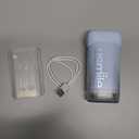 usmile C10 Portable Water Flosser  Travel-Friendly, 95-Day Battery, 4 Modes, 360 Nozzle, 180ml Tank, IPX7 Waterproof, Dentist-Recommended for Braces, Implants & Sensitive Gums (Blue)