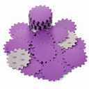 MAXMAN 3 Inch Sanding Discs 50Pcs, Wet Dry Hook and Loop Flex Edge Sanding Discs, 180 Grit Sandpaper, Wavy Sand Paper for Drill and Bowl Sanders, Drill Sanding Attachments, Edge Sanding Tools