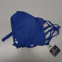 Plus Size One Piece Swimsuit for Women Tummy Control Bathing Suit Cutout High Waisted Tie Back 1 Piece Swim Suit (Large, Deep Blue)