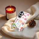 for Samsung Galaxy S25 Ultra Case, Floral Celebration Collage, Military-Grade Drop Protection, Party Soft Slim TPU Protective Cover with Camera Protection for & Girls (ItalianBeach)