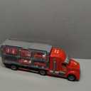 JOYIN 23 in 1 Fire Truck Vehicle Toy Set with Sounds and Lights, Fire Engine Vehicles in Carrier Truck, Mini Rescue Emergency Car Toy, Christmas Birthday Gifts for Over 3 Years Old Boys