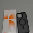 TORRAS Magnetic Shockproof for iPhone 16 Pro Max Case, [Fit for MagSafe] [Military-Grade Drop Tested] Translucent Slim Protective for iPhone 16 Pro Max Case Anti-Fingerprint Anti-Scratch, Black