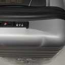 Lekesky 16 Inch Underseat Carry On Luggage Airline Approved, Small Hard Shell Suitcase with TSA Lock Spinner Wheels, Lightweight Personal Item Carry-On for Travel, Grey