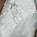 Bedsure PureWoven 3 Pieces 100% Cotton Waffle Duvet Cover Set, King, White