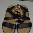 SHIBEVER Wedge Sandals for Women Dressy: Comfortable Low Heel Sandals | Adjustable Casual Dress Shoes with Cushioned Insole and Non-Slip Sole, All-Day Walking Size 8